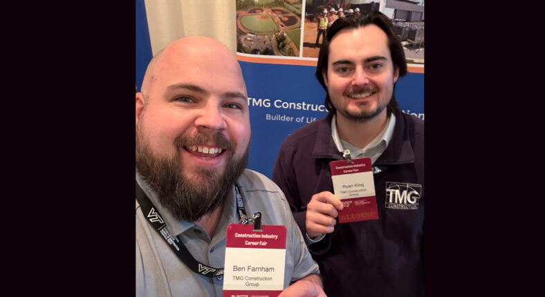 TMG Attends Virginia Tech’s Spring 2025 Construction Industry Career Fair